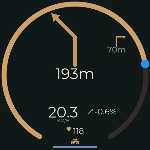 Navigation screen