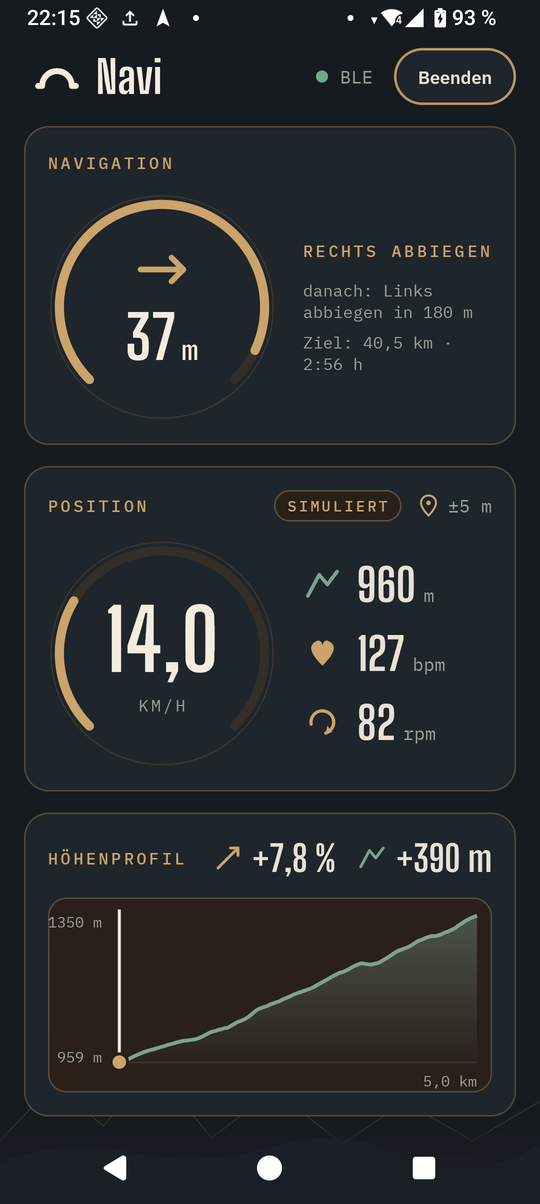 TrailBridge navi mode